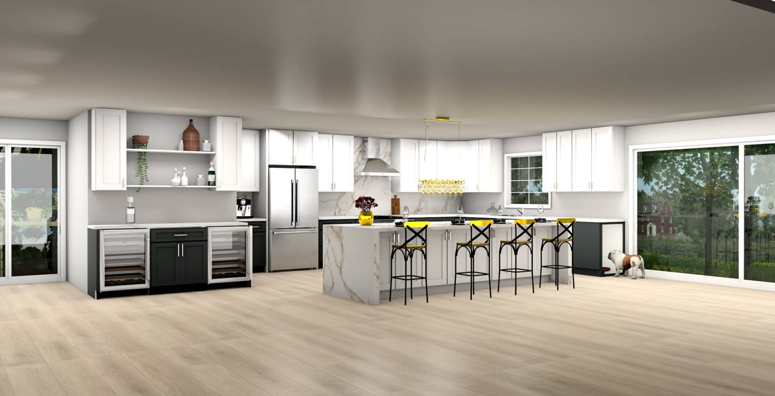 Free 3D Kitchen Design